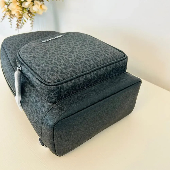Michael Kors Dark Gray Monogram Backpack main image 7